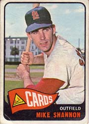 1965 Topps Baseball Cards      043      Mike Shannon